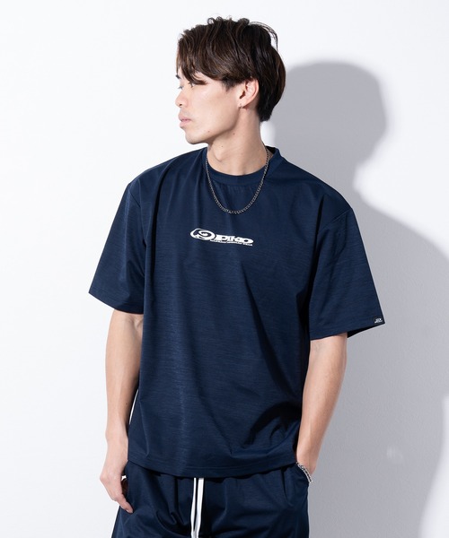 Piko（ピコ）の「前厚盛プリントTシャツ（Tシャツ/カットソー・メンズ・ネイビー/オフホワイト/ブラック・M/L/LL）」の3枚目の写真