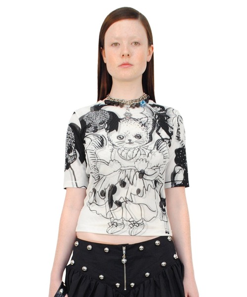 CHOPOVA LOWENA 猫Tシャツ - メルカリ