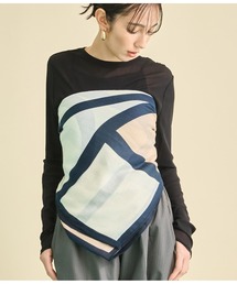 Settimissimo | パネル プリント 大判 ストール(ストール/ショール)