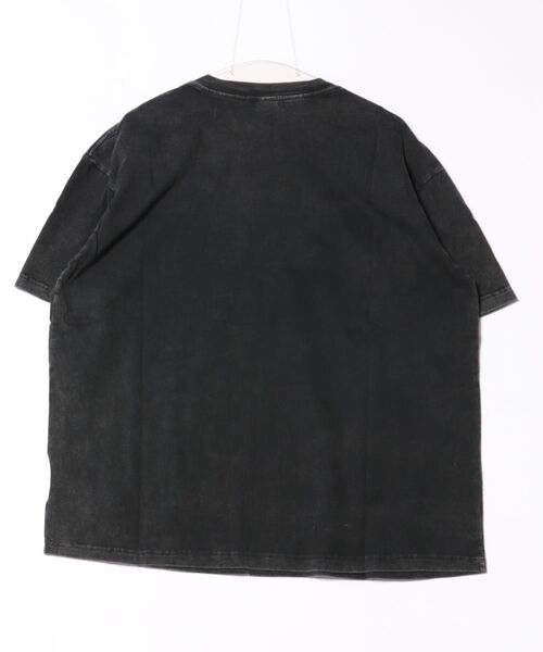 MASHIRO(マシロ)の「【MASHIRO】ヴィンテージ風Tシャツ キャットモチーフ2(MA)(Tシャツ/カットソー・レディース・ブラック・FREE)」の3枚目の写真
