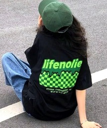 バックプリントオーバーサイズTシャツ