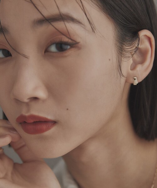 COCOSHNIK ONKITSCH（ココシュニックオンキッチュ）の「K10フラップリボンピアス（ピアス（両耳用）・レディース・その他1・00）」の10枚目の写真