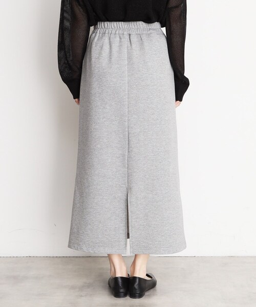 THE SHOP TK （ザ ショップ ティーケー ）の「裏毛ラメスカート【洗える】（スカート・レディース・アイボリー/グレー・12/13）」の13枚目の写真