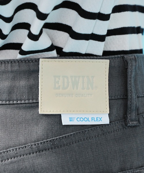 EDWIN(エドウィン)の「EDWIN エドウィン【大きいサイズ】【夏用】COOL レギュラーストレート ジーンズ デニムパンツ 涼しい(デニムパンツ・メンズ・ブルー/インディゴブルー/ブラック/チャコールグレー・44/40/38/42)」の15枚目の写真