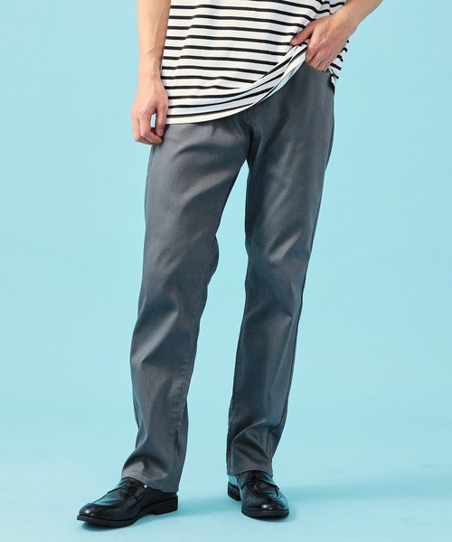 EDWIN(エドウィン)の「EDWIN エドウィン【大きいサイズ】【夏用】COOL レギュラーストレート ジーンズ デニムパンツ 涼しい(デニムパンツ・メンズ・ブルー/インディゴブルー/ブラック/チャコールグレー・44/40/38/42)」の9枚目の写真