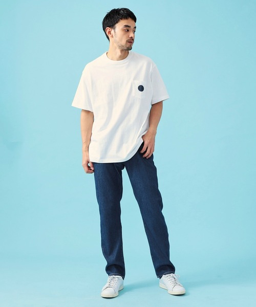 EDWIN(エドウィン)の「EDWIN エドウィン【大きいサイズ】【夏用】COOL レギュラーストレート ジーンズ デニムパンツ 涼しい(デニムパンツ・メンズ・ブルー/インディゴブルー/ブラック/チャコールグレー・44/40/38/42)」の6枚目の写真