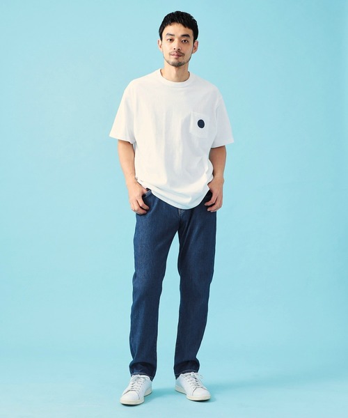 EDWIN(エドウィン)の「EDWIN エドウィン【大きいサイズ】【夏用】COOL レギュラーストレート ジーンズ デニムパンツ 涼しい(デニムパンツ・メンズ・ブルー/インディゴブルー/ブラック/チャコールグレー・44/40/38/42)」の8枚目の写真