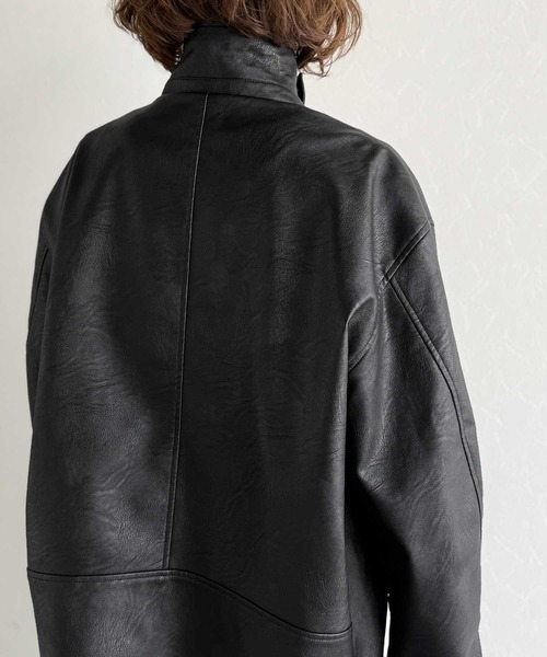 セール】《JaVaジャバコラボ》こなれ感、爆上がり。フェイクレザー