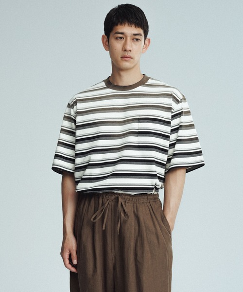 ENYCE エニーチェ 肉厚 厚地 半袖 ボーダー Tシャツ TEE XXL Eddie Bauer （エディー・バウアー）公式オンライン通販サイト