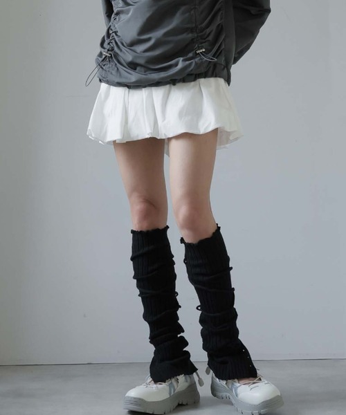 Ulysses（ユリシス）の「【インナーパンツ付き】バレエコアバルーンミニスカート/スカパン（スカート・レディース・ホワイト/ブラック・F）」の16枚目の写真