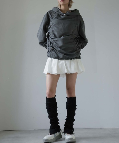 Ulysses（ユリシス）の「【インナーパンツ付き】バレエコアバルーンミニスカート/スカパン（スカート・レディース・ホワイト/ブラック・F）」の17枚目の写真