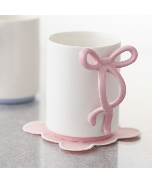 リボン マグ ピンク（食器）｜Francfranc（フランフラン）の