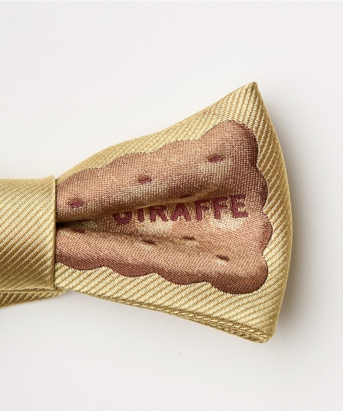 giraffe(ジラフ)の「TREATMEボウタイ(ビスケット)BEIGE(蝶ネクタイ・メンズ・ベージュ・FREE)」の3枚目の写真