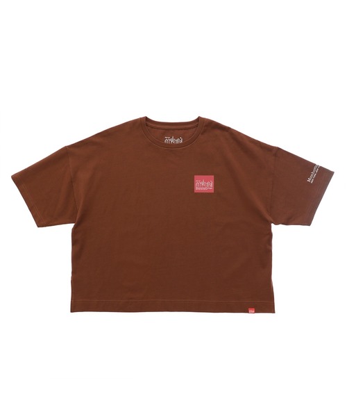 Manhattan Portage(マンハッタンポーテージ)の「Short Sleeve Print T-Shirt (Women’s)(Tシャツ/カットソー・レディース・ブラック/ホワイト/ブラウン/ピンク・FREE)」の3枚目の写真