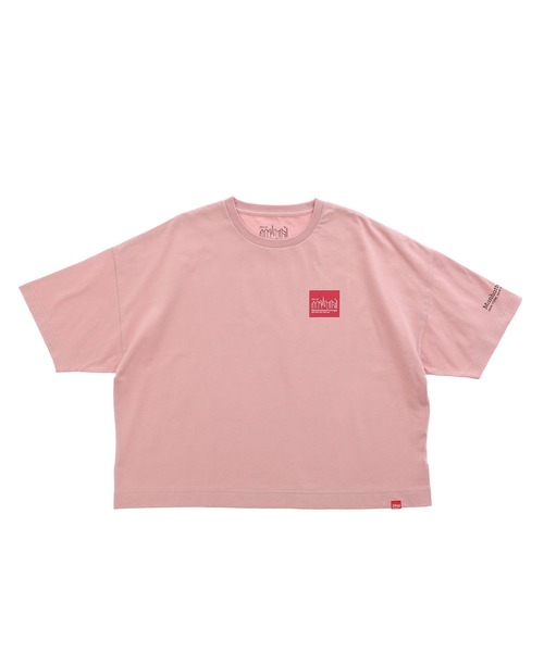 Manhattan Portage(マンハッタンポーテージ)の「Short Sleeve Print T-Shirt (Women’s)(Tシャツ/カットソー・レディース・ブラック/ホワイト/ブラウン/ピンク・FREE)」の4枚目の写真