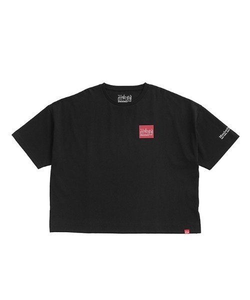 Manhattan Portage(マンハッタンポーテージ)の「Short Sleeve Print T-Shirt (Women’s)(Tシャツ/カットソー・レディース・ブラック/ホワイト/ブラウン/ピンク・FREE)」の1枚目の写真