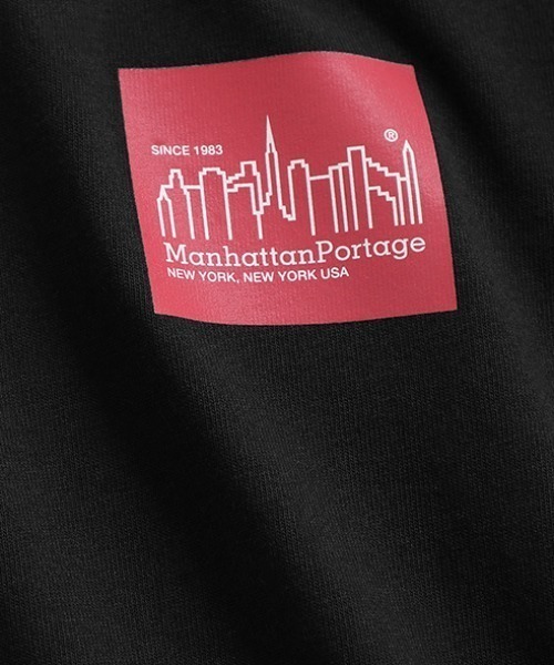 Manhattan Portage(マンハッタンポーテージ)の「Short Sleeve Print T-Shirt (Women’s)(Tシャツ/カットソー・レディース・ブラック/ホワイト/ブラウン/ピンク・FREE)」の9枚目の写真
