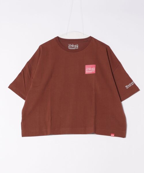 Manhattan Portage(マンハッタンポーテージ)の「Short Sleeve Print T-Shirt (Women’s)(Tシャツ/カットソー・レディース・ブラック/ホワイト/ブラウン/ピンク・FREE)」の12枚目の写真