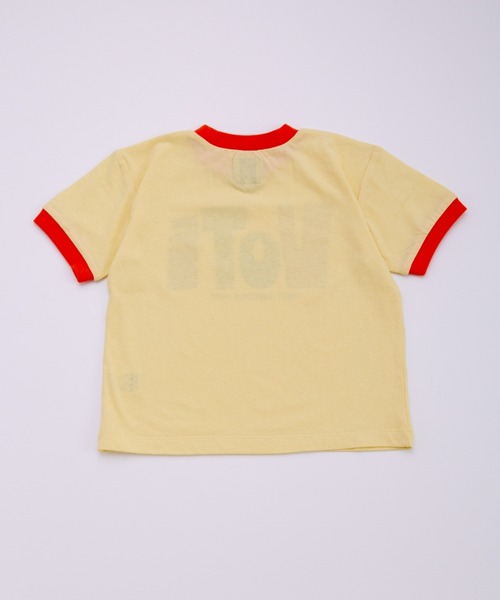 Ocean&Ground(オーシャン&グラウンド)の「VOTEリンガーTシャツ(Tシャツ/カットソー・キッズ・ピンク/ホワイト/イエロー・80/90/100/110/120/130/140)」の14枚目の写真