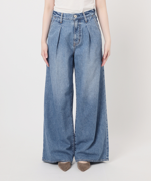 NEEDBY heritage(ニードバイヘリテージ)の「NEED by heritage/ニードバイヘリテージ AARON(デニムパンツ・レディース・ネイビー・25/24/23/26)」の13枚目の写真