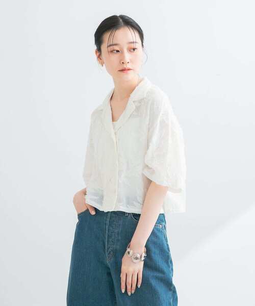 セール】カラミジャガードショートシャツ（シャツ/ブラウス）｜URBAN