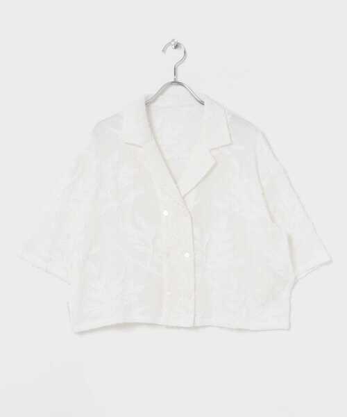 セール】カラミジャガードショートシャツ（シャツ/ブラウス）｜URBAN