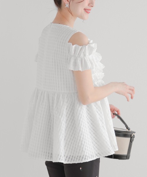Fit more｜フィットモアのトップス（フリル）通販 - ZOZOTOWN