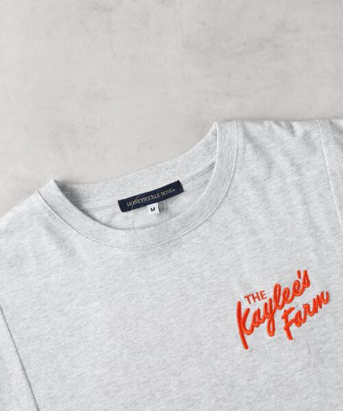 Right-on(ライトオン)の「HONEYSUCKLE ROSE(ハニーサックルローズ)【レディース】グラフィックワイドTシャツ(Tシャツ/カットソー・レディース・オフホワイト・M/L)」の7枚目の写真