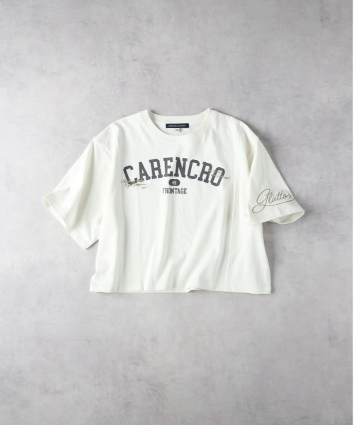 Right-on(ライトオン)の「HONEYSUCKLE ROSE(ハニーサックルローズ)【レディース】グラフィックワイドTシャツ(Tシャツ/カットソー・レディース・オフホワイト・M/L)」の3枚目の写真