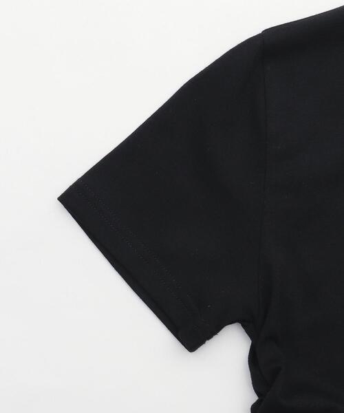 dispark（ディスパーク）の「DISPARK/ゴシックロゴサイドギャザーピチT（Tシャツ/カットソー・レディース・ブラック/ホワイト・FREE）」の21枚目の写真