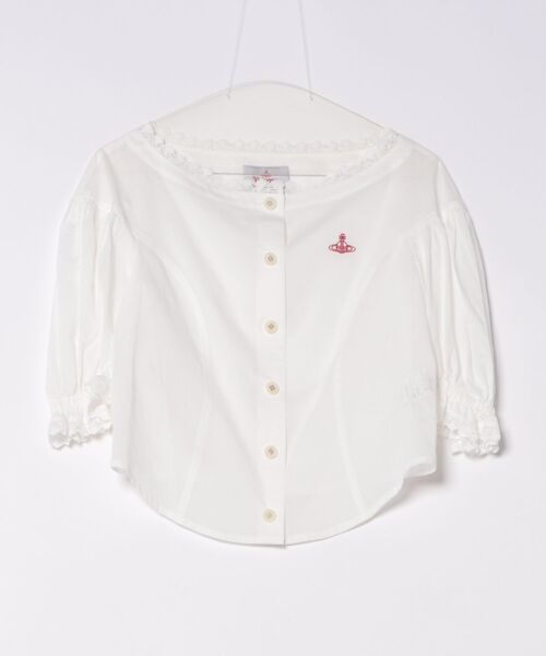 ヴィヴィアン ウエストウッド コルセットプリントシャツ