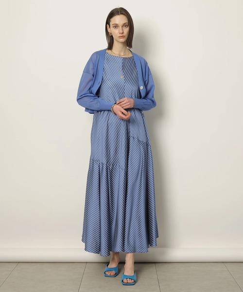 CADUNE（カデュネ）の「ストライプワンピース（ワンピース）」 - WEAR