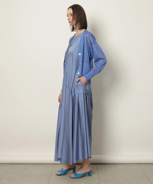 CADUNE（カデュネ）の「ストライプワンピース（ワンピース）」 - WEAR