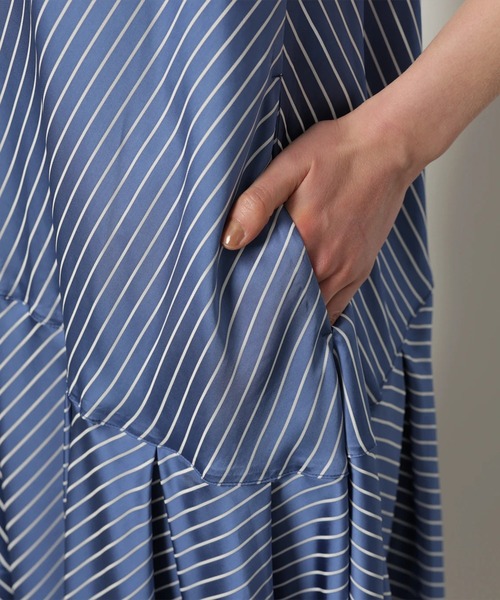 CADUNE（カデュネ）の「ストライプワンピース（ワンピース）」 - WEAR