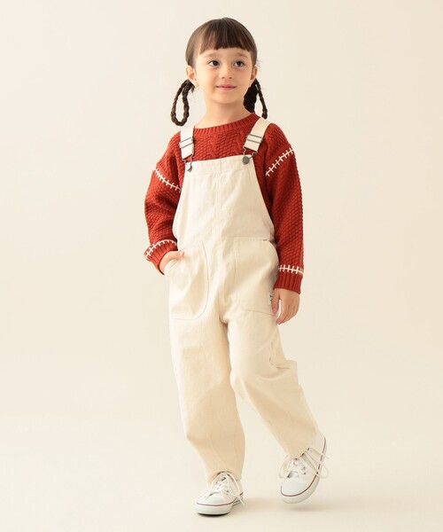 BEAMS mini(ビームスミニ)の「キャンプ サロペット 2025FW(90~150cm)(サロペット/オーバーオール・キッズ・その他/ナチュラル/インディゴブルー/その他1・100/150/140/120/110/90/130)」の15枚目の写真