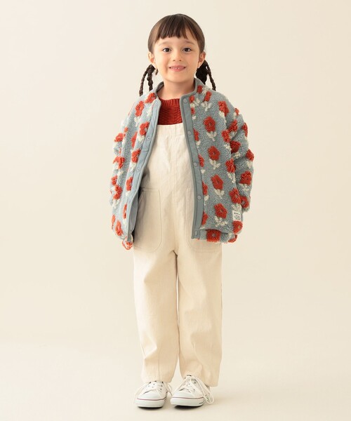 BEAMS mini(ビームスミニ)の「キャンプ サロペット 2025FW(90~150cm)(サロペット/オーバーオール・キッズ・その他/ナチュラル/インディゴブルー/その他1・100/150/140/120/110/90/130)」の12枚目の写真