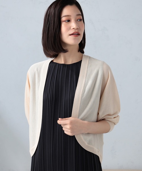 さちゅき シアーボレロカーディガン シアーボレロカーディガン/sheer bolero cardigan（カーディガン