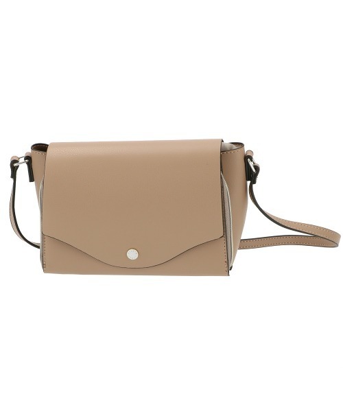 Legato Largo(レガートラルゴ)の「Legato Largo レガートラルゴ 軽量ボンディング お財布ショルダー LG-P0113(ショルダーバッグ・レディース・キャメル/ライトグレー/イエロー/ブラック/グレイッシュベージュ/アイボリー/オリーブ・FREE)」の4枚目の写真