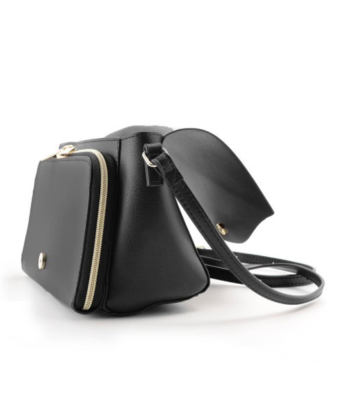 Legato Largo(レガートラルゴ)の「Legato Largo レガートラルゴ 軽量ボンディング お財布ショルダー LG-P0113(ショルダーバッグ・レディース・キャメル/ライトグレー/イエロー/ブラック/グレイッシュベージュ/アイボリー/オリーブ・FREE)」の15枚目の写真