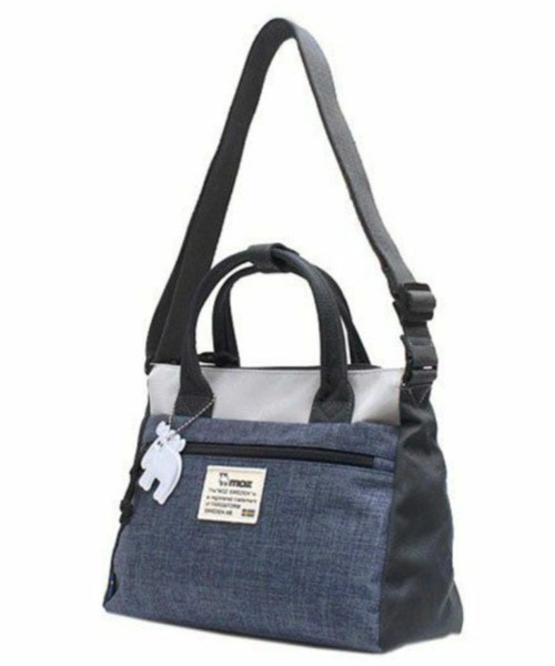 moz(モズ)の「moz モズ ZZEI-03 2WAYショルダー(ショルダーバッグ・レディース・ネイビー/ブラック/オレンジ系その他/その他/グレー系その他・FREE)」の2枚目の写真