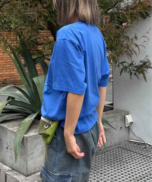 CIAOPANIC TYPY（チャオパニックティピー）の「【UNISEX】ラジオ体操TEE（Tシャツ/カットソー・レディース・ホワイト/グレー/ブルー・MEDIUM/LARGE）」の18枚目の写真