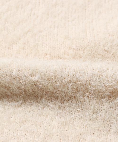 ESLOW(エスロー)の「▲ESLOW/エスロー FUR VEST ファーベスト(ニット/セーター・レディース・ホワイト・FREE)」の11枚目の写真