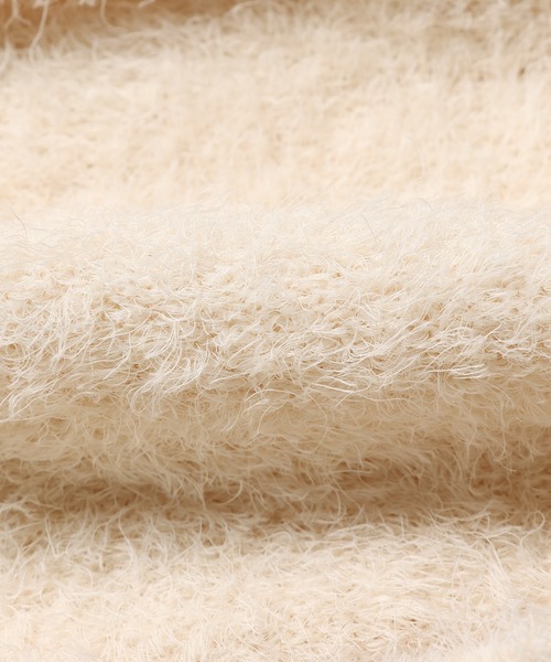 ESLOW(エスロー)の「▲ESLOW/エスロー FUR VEST ファーベスト(ニット/セーター・レディース・ホワイト・FREE)」の12枚目の写真