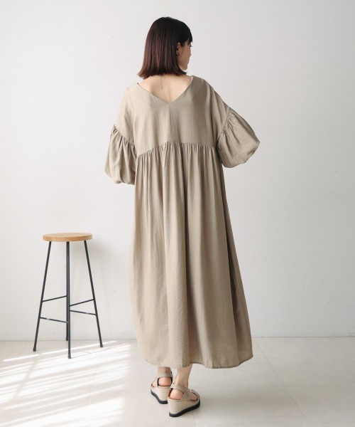 Juliana Jabourボリューム袖ワンピース バルーンシルエット【新品】 楽天市場】【クーポン利用で50％OFF】ボックスシルエット
