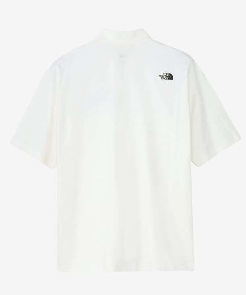 未使用ノースリーブ ホワイト ポロシャツ 25SS】WOMEN カラーブロックサマーニットポロ ホワイト