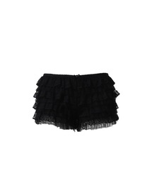 RHEA LACE BLOOMER SHORTS IN BLACK
