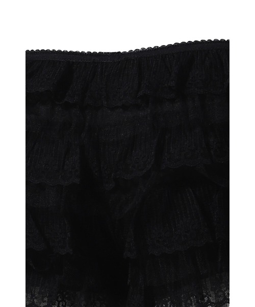 Jaded London（ジェイデッドロンドン）の「RHEA LACE BLOOMER SHORTS IN BLACK（その他パンツ・レディース・ブラック・X-SMALL）」の5枚目の写真