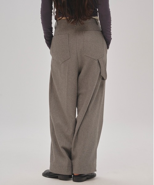 TODAYFUL（トゥデイフル）の「Wool Painter Pants（その他パンツ・レディース・チャコールグレー/ブラウン/グレー・36inch/38inch）」の5枚目の写真