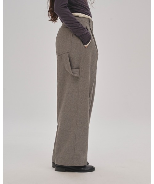 TODAYFUL（トゥデイフル）の「Wool Painter Pants（その他パンツ・レディース・チャコールグレー/ブラウン/グレー・36inch/38inch）」の6枚目の写真