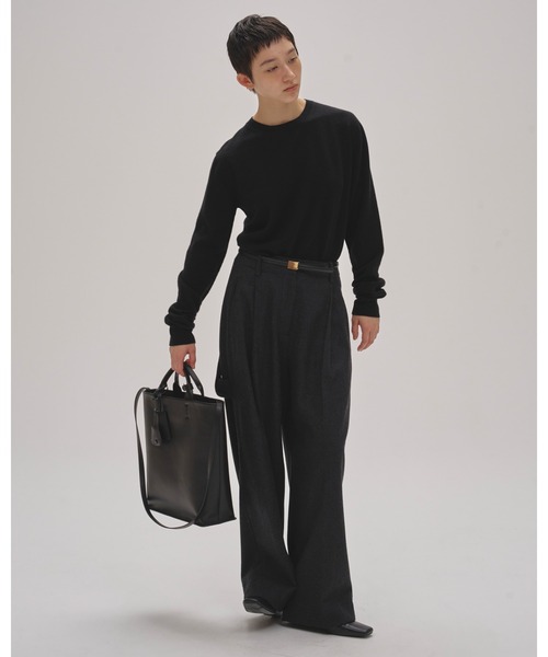 TODAYFUL（トゥデイフル）の「Wool Painter Pants（その他パンツ・レディース・チャコールグレー/ブラウン/グレー・36inch/38inch）」の15枚目の写真